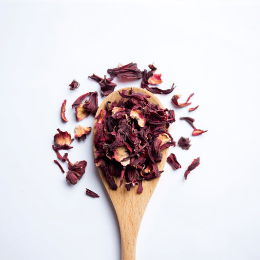 Organic Hibiscus Brew for Hot Flash Relief & Radiant Health