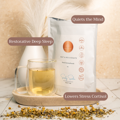 Rest & Rejuvenate - Deep Sleep Tea - Gentle Tea for Restful & Rejuvenating Sleep