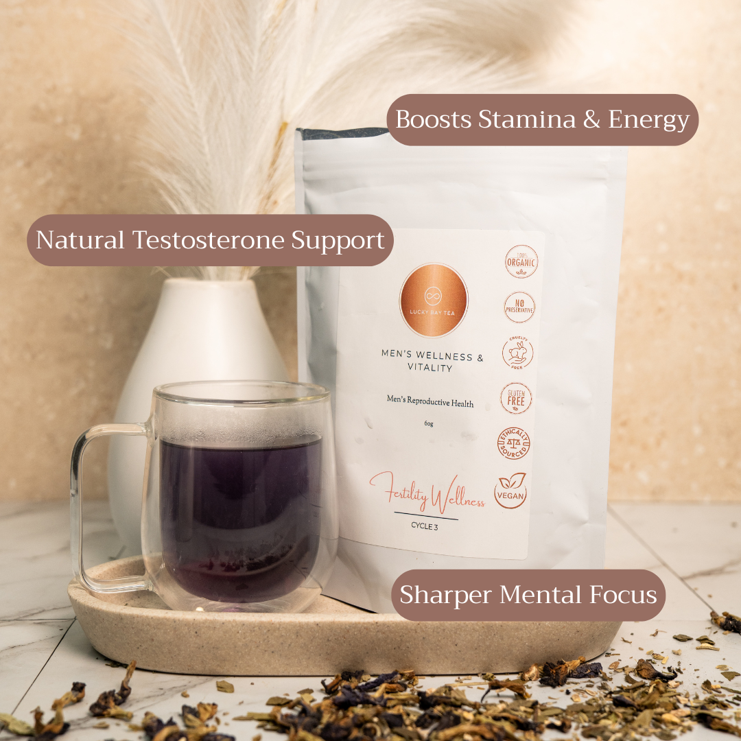 Men's Wellness & Vitality - Men’s Stamina Tea for Vitality, Energy & Focus