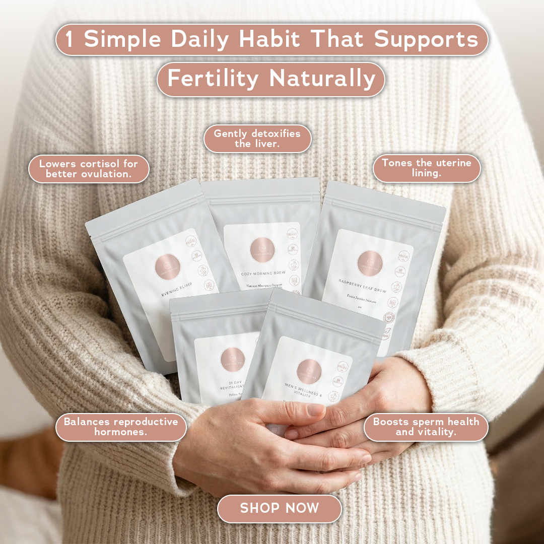 Cycle Three Herbal Tea Bundle for Fertility ( For Her & Him)