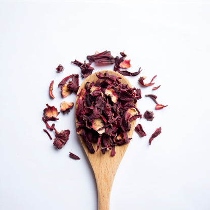 Organic Hibiscus Brew for Hot Flash Relief & Radiant Health