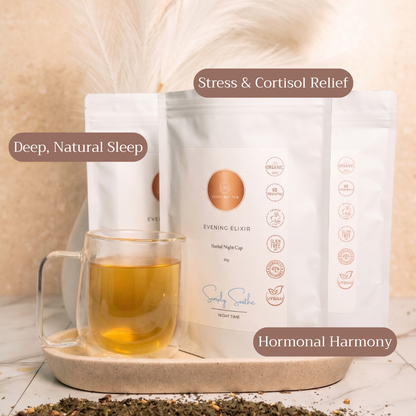 Evening Elixir – Potent Sleep Support Tea That Helps You Sleep