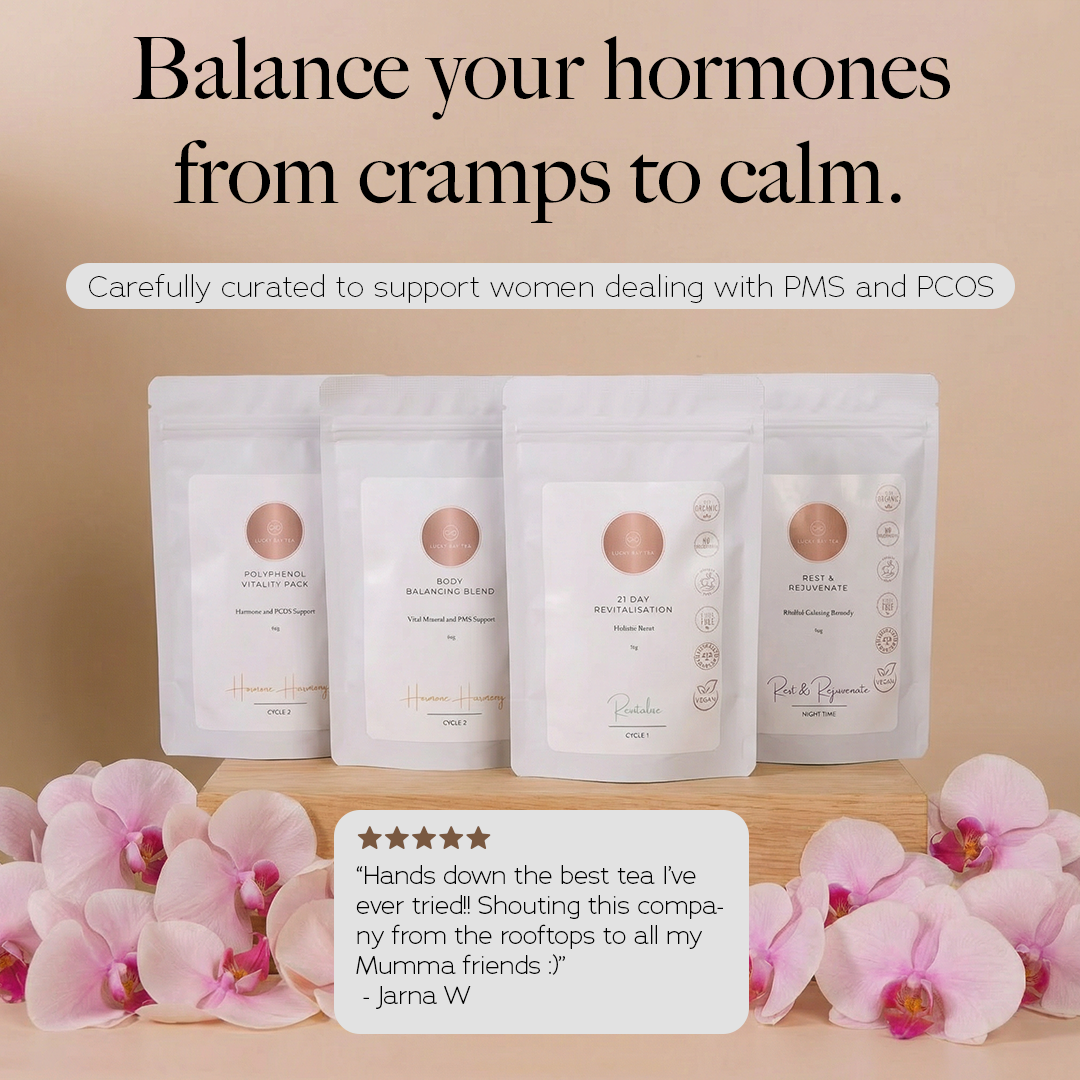 Cycle Two – Hormone-Balancing Tea Bundle for PMS & PCOS
